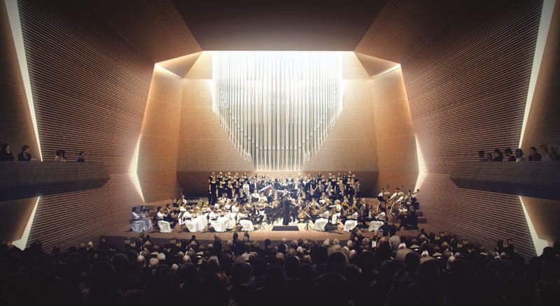 Illustration for article titled 5 Concert Halls Designed For the Most Famous Composer of All Time